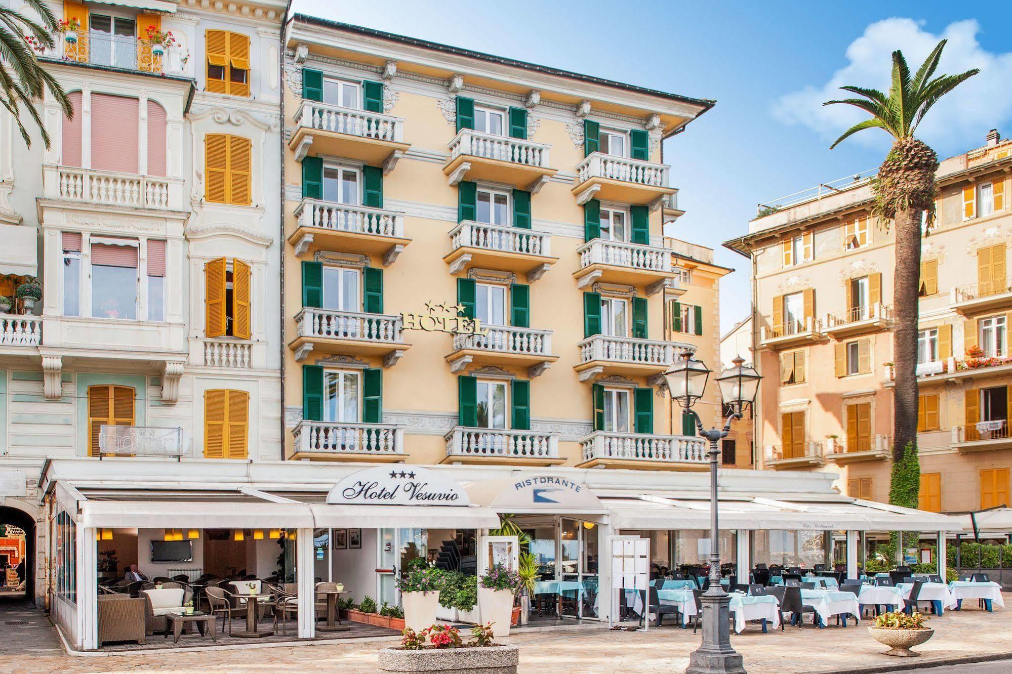 Hotel Vesuvio Рапалло Экстерьер фото